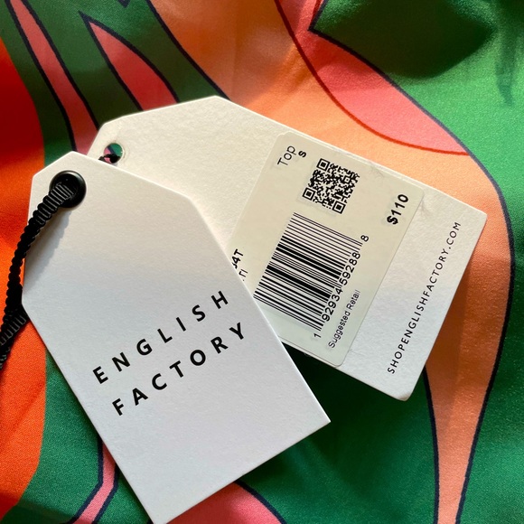 Anthropology, English Factory Sleeveless Faux Feather Top. Price firm. - Picture 8 of 11